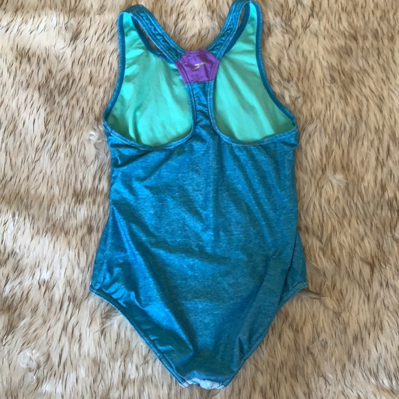Speedo One Piece Tie-Dyed Swim Suit - Picture 4 of 4